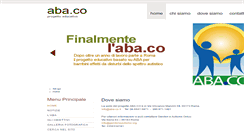 Desktop Screenshot of aba-co.it